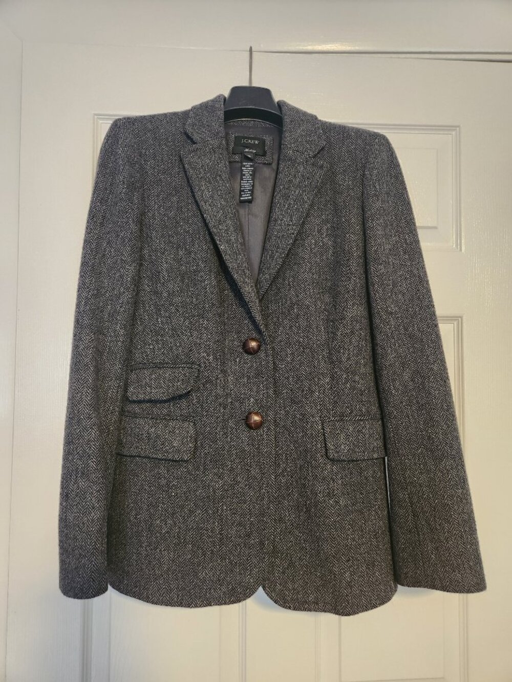 JCrew Tweed Hacking Jacket Size 10